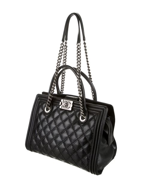 chanel boy online kaufen|Chanel boy shopping tote.